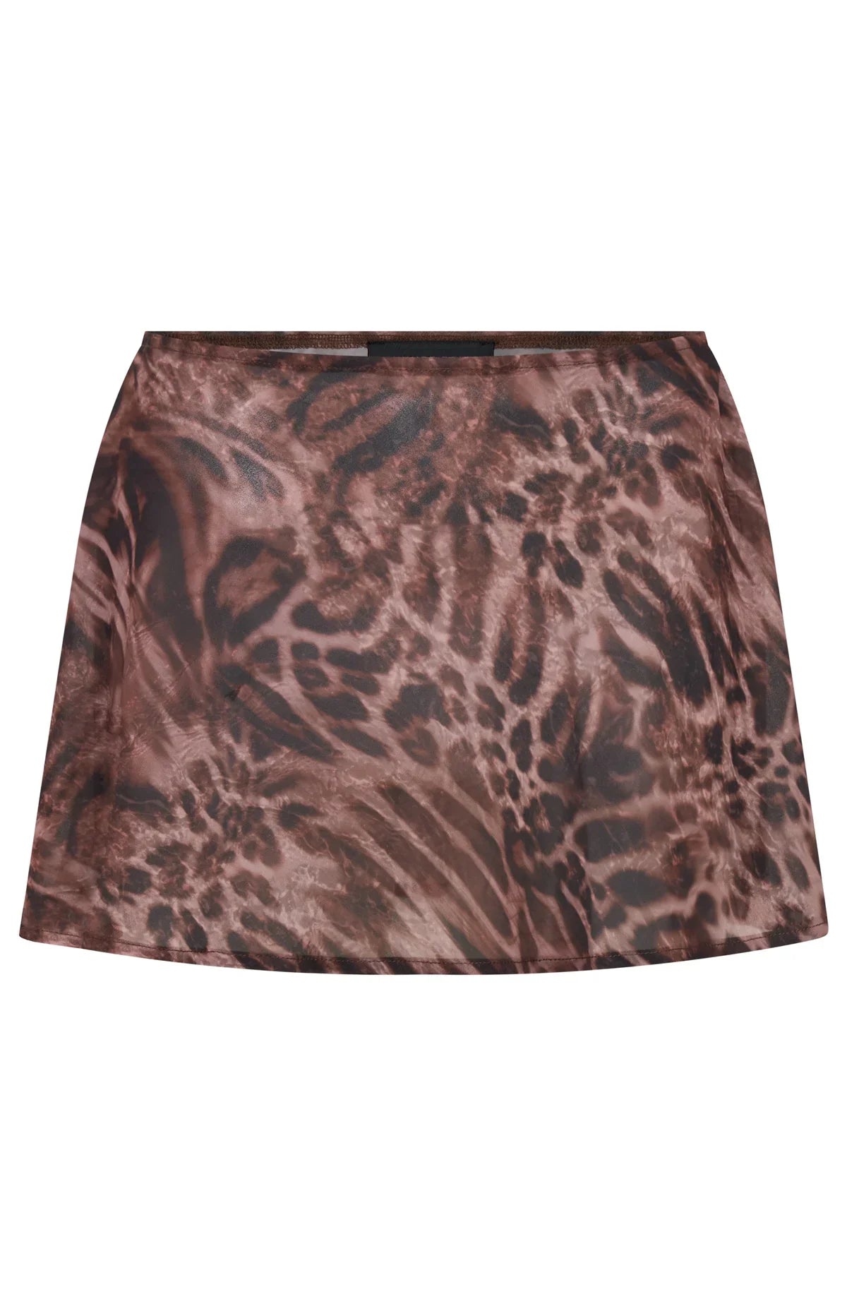 Aura Wave Mini Skirt The Wild Print