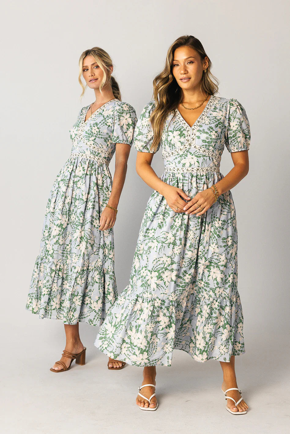 Teo Floral Maxi Dress