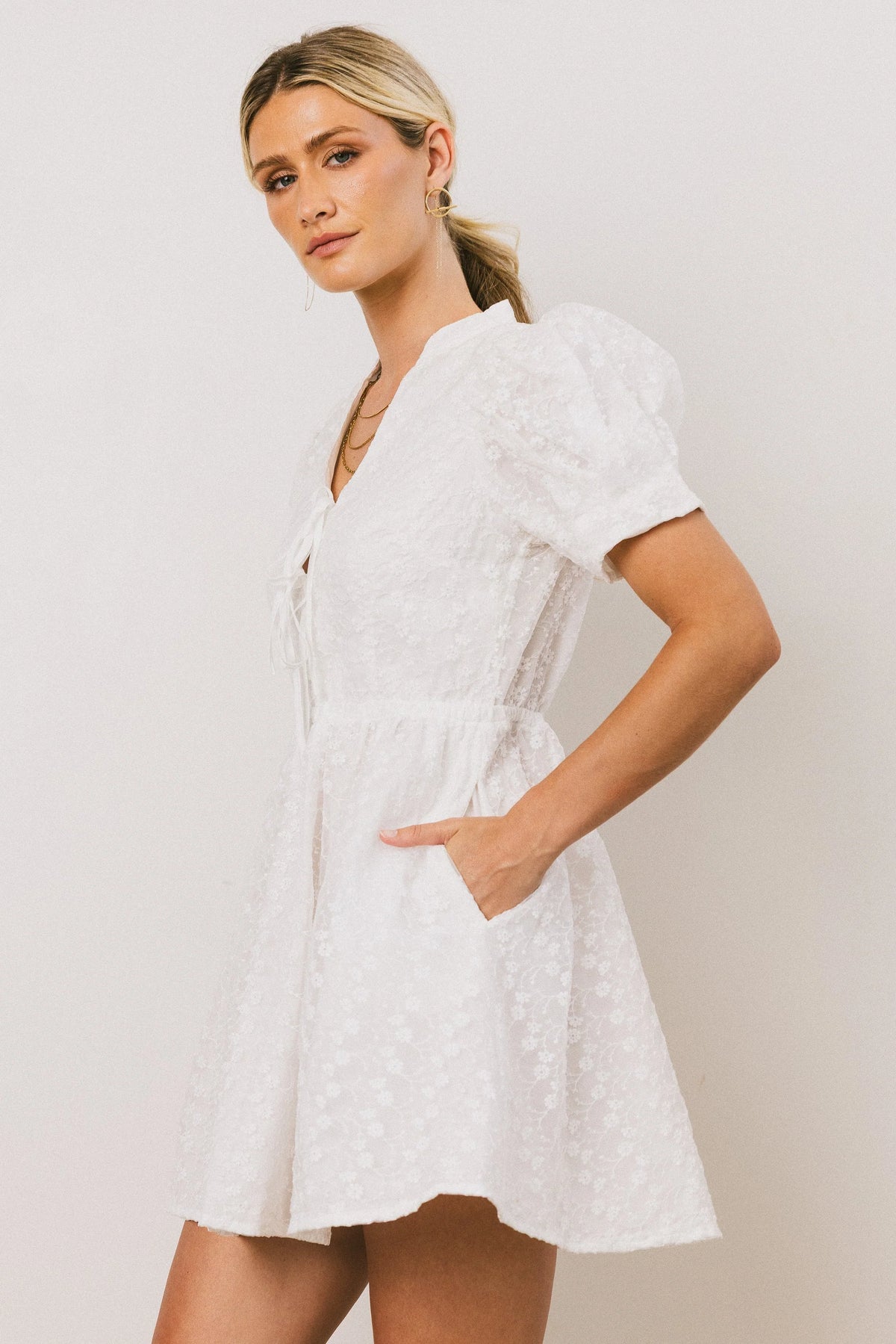 Mateo Floral Mini Dress