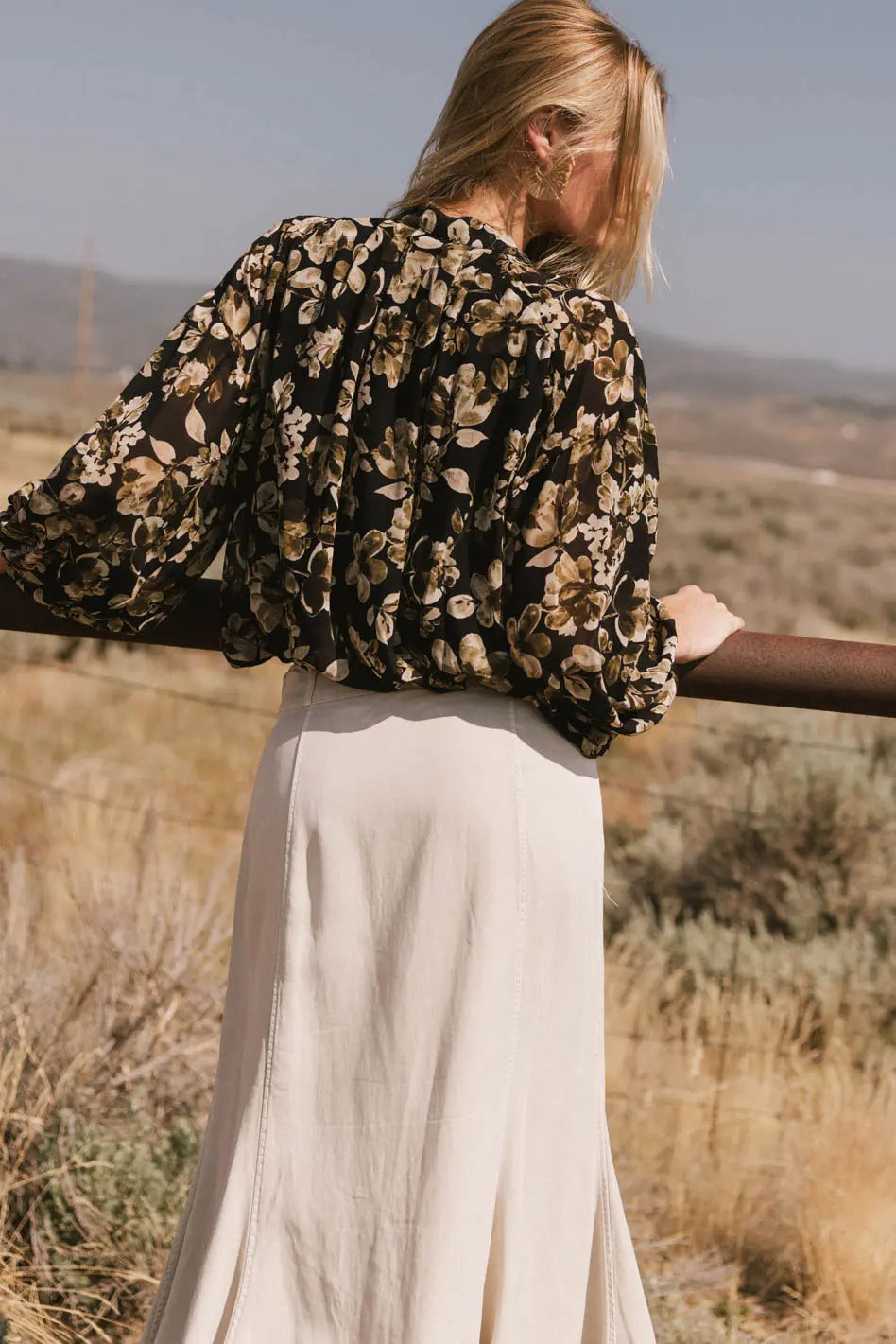 Yasmeen Blouse in Black