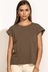 Arlo Top in Olive