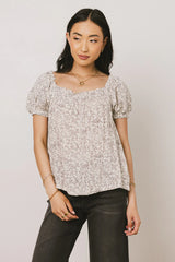 Shay Abstract Blouse