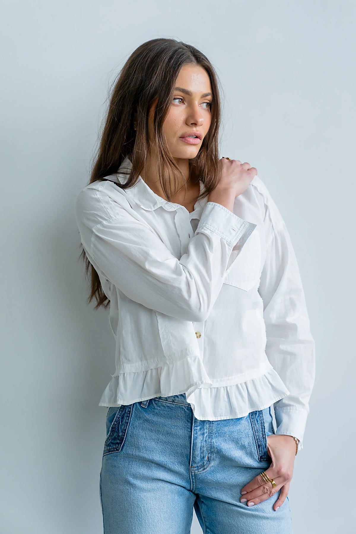 Lyla Button Up